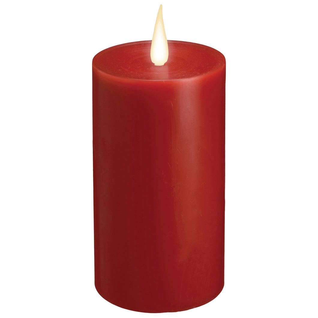 Xodus Innovations WC1686R Candle, Red Candle, D Alkaline Battery, LED Bulb