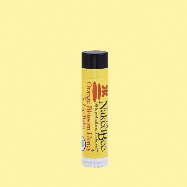 The Naked Bee NBLB Lip Balm, Solid, Orange Blossom Honey, 0.15 oz