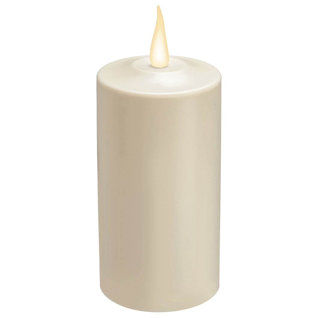 Xodus Innovations FPC1586 Candle, Clear Candle, D Alkaline Battery, LED Bulb