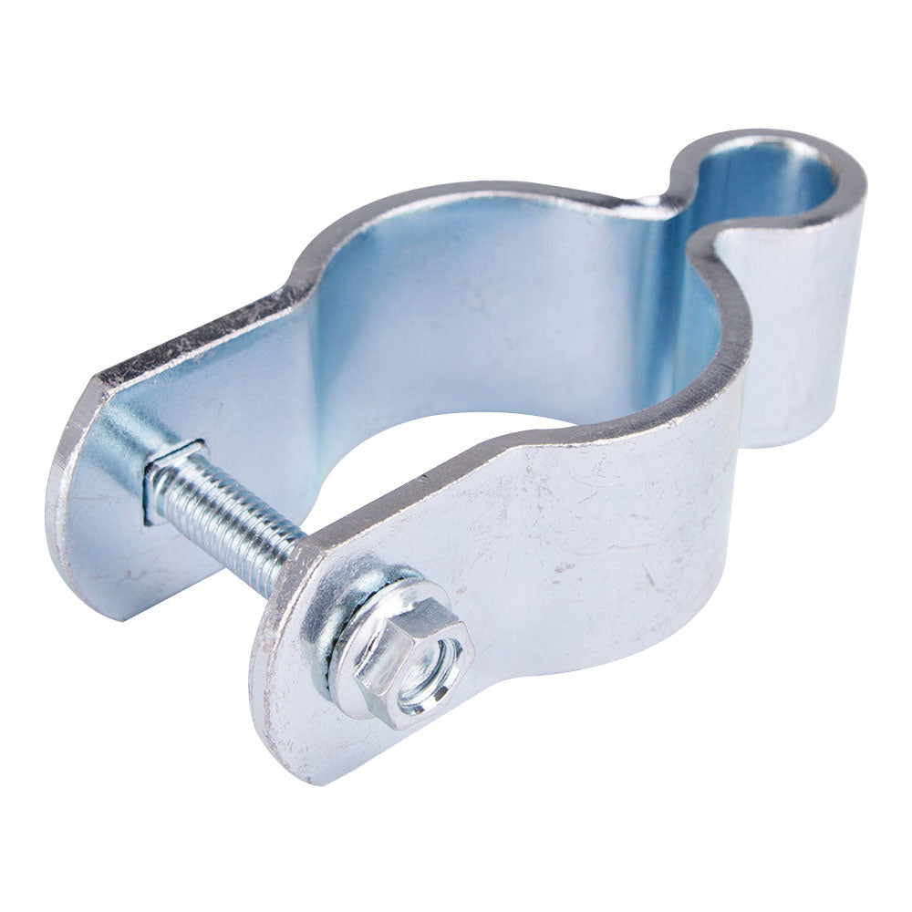 ProSource LR-185-PS Pipe Gate Hinge, Steel, Zinc, 180 deg Range of Motion, 70 (Pc) lb