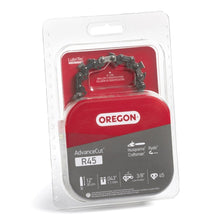 Load image into Gallery viewer, Oregon AdvanceCut R45 Chainsaw Chain, 12 in L Bar, 0.043 Gauge, 3/8 in TPI/Pitch, 45-Link
