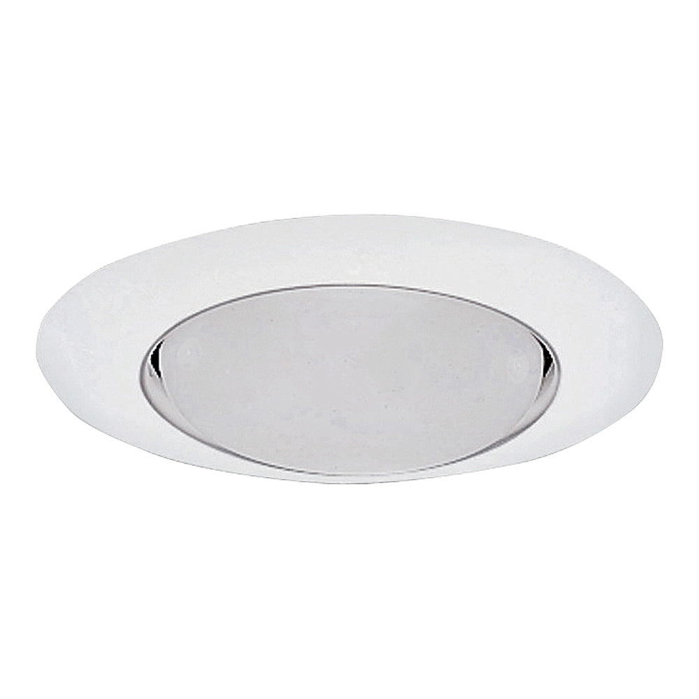 Halo 401P Recessed Light Trim, Metal Body, White