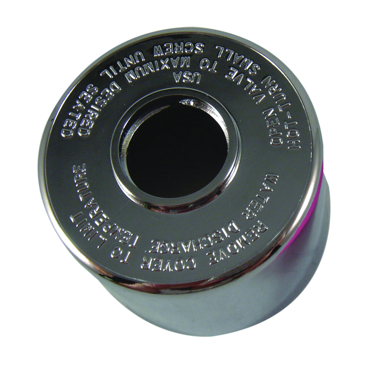 Danco 37559 Dome Cover, Plastic, Chrome Plated, For: Symmons S19 Single Handle Faucets