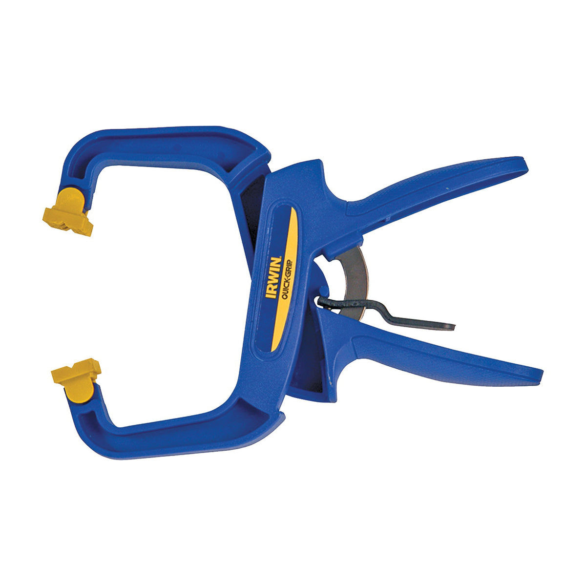 IRWIN 59400CD Handi-Clamp, 75 lb Clamping, 4 in Max Opening Size, 3 in D Throat, Resin Body