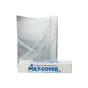 Warp&#39;s 4X4CC Poly Film, 200 ft L, 4 ft W, Clear