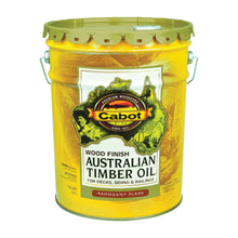 Load image into Gallery viewer, Cabot 19459 Australian Timber Oil, Mahogany Flame, Liquid, 5 Gal
