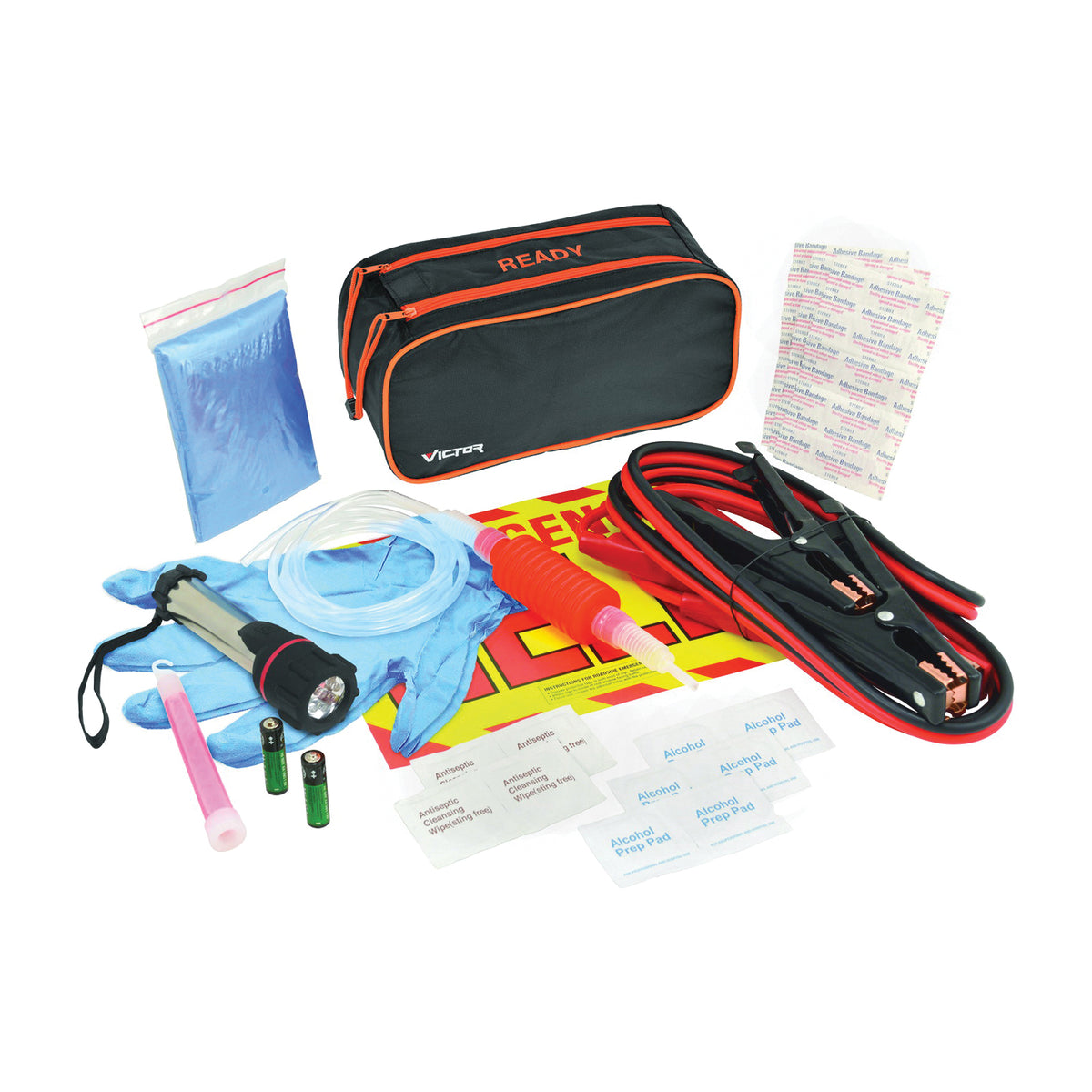 GENUINE VICTOR 65101-8 Roadside Emergency Kit, 36 -Piece