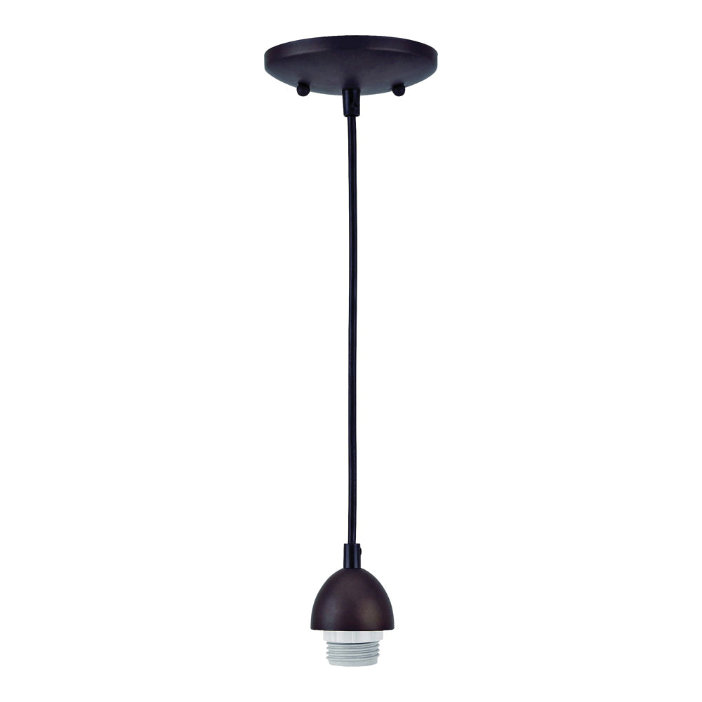 Westinghouse 7028500 Mini Pendant Light Fixture, 1-Lamp, Incandescent Lamp, Oil-Rubbed Bronze Fixture