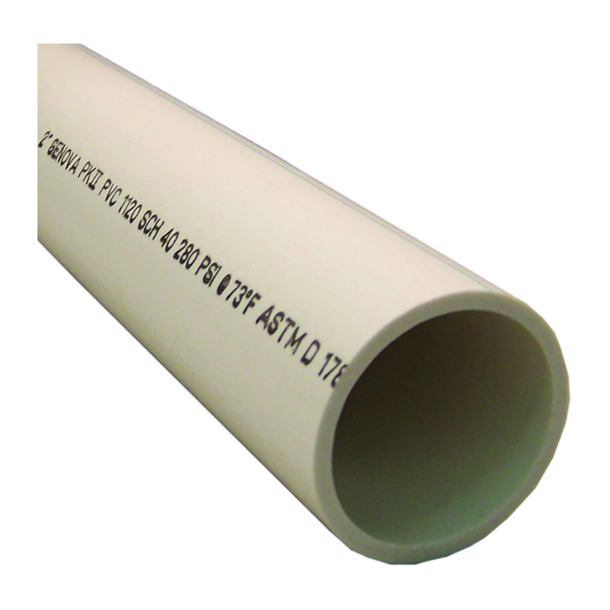 GENOVA 70022 Pipe, 2 in, 20 ft L, SCH 40 Schedule