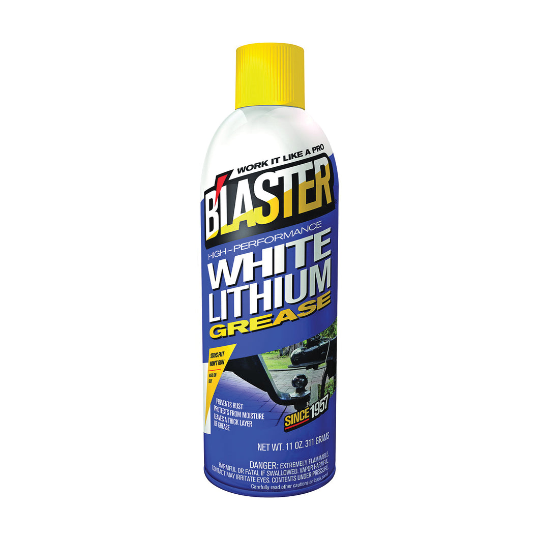 B'LASTER 16-LG Grease, 11 oz Can, White