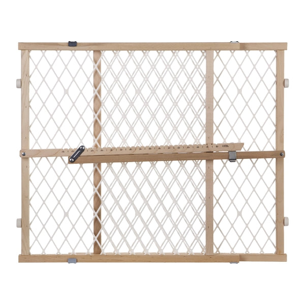 North States 4604 Security Gate, Wood, Natural, 23 in H Dimensions