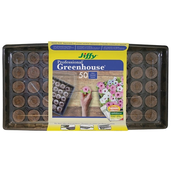 Jiffy J450ST-20 Greenhouse Pellet, 50-Piece