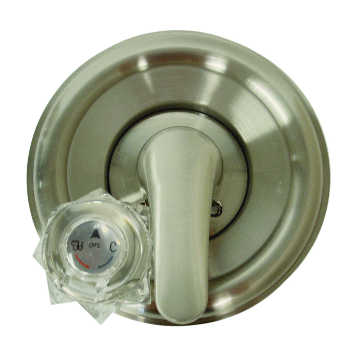 Danco 10004 Faucet Trim Kit, Plastic/Stainless Steel, Brushed Nickel, For: Delta Tub/Shower Faucets