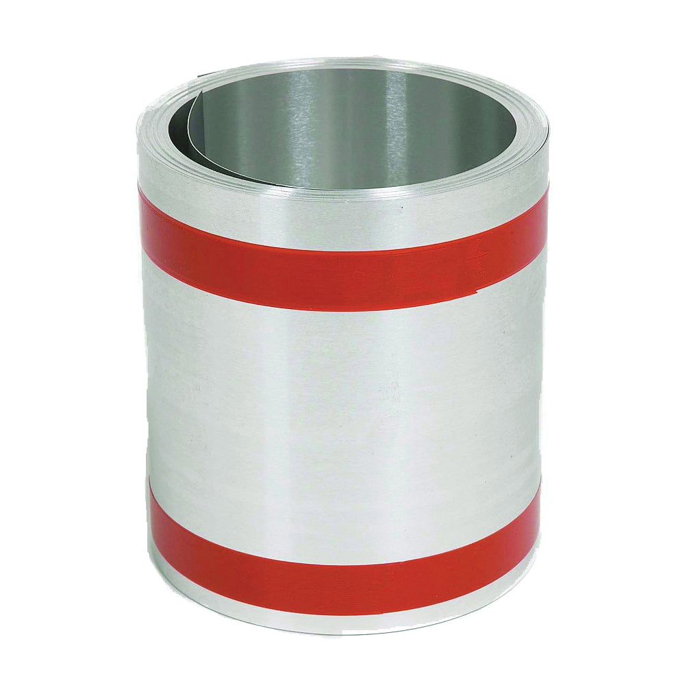 Amerimax 70404 Roll Valley Flashing, 10 ft OAL, 4 in OAW, Galvanized Steel