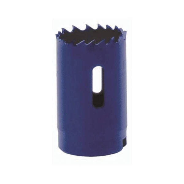 IRWIN 373218BX Hole Saw, 2-1/8 in Dia, 3/8 in Arbor, 4/6 TPI, HSS Cutting Edge