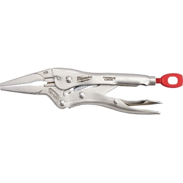 Milwaukee Torque Lock 48-22-3506 Locking Plier, 9.7 in OAL, 2 in Jaw Opening, Ergonomic Handle, 29/64 in W Jaw