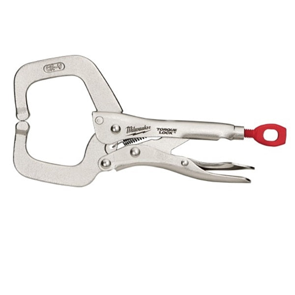 Milwaukee Torque Lock 48-22-3532 Locking C-Clamp, 2 in Max Opening Size, 2-1/4 in D Throat, Alloy Steel Body
