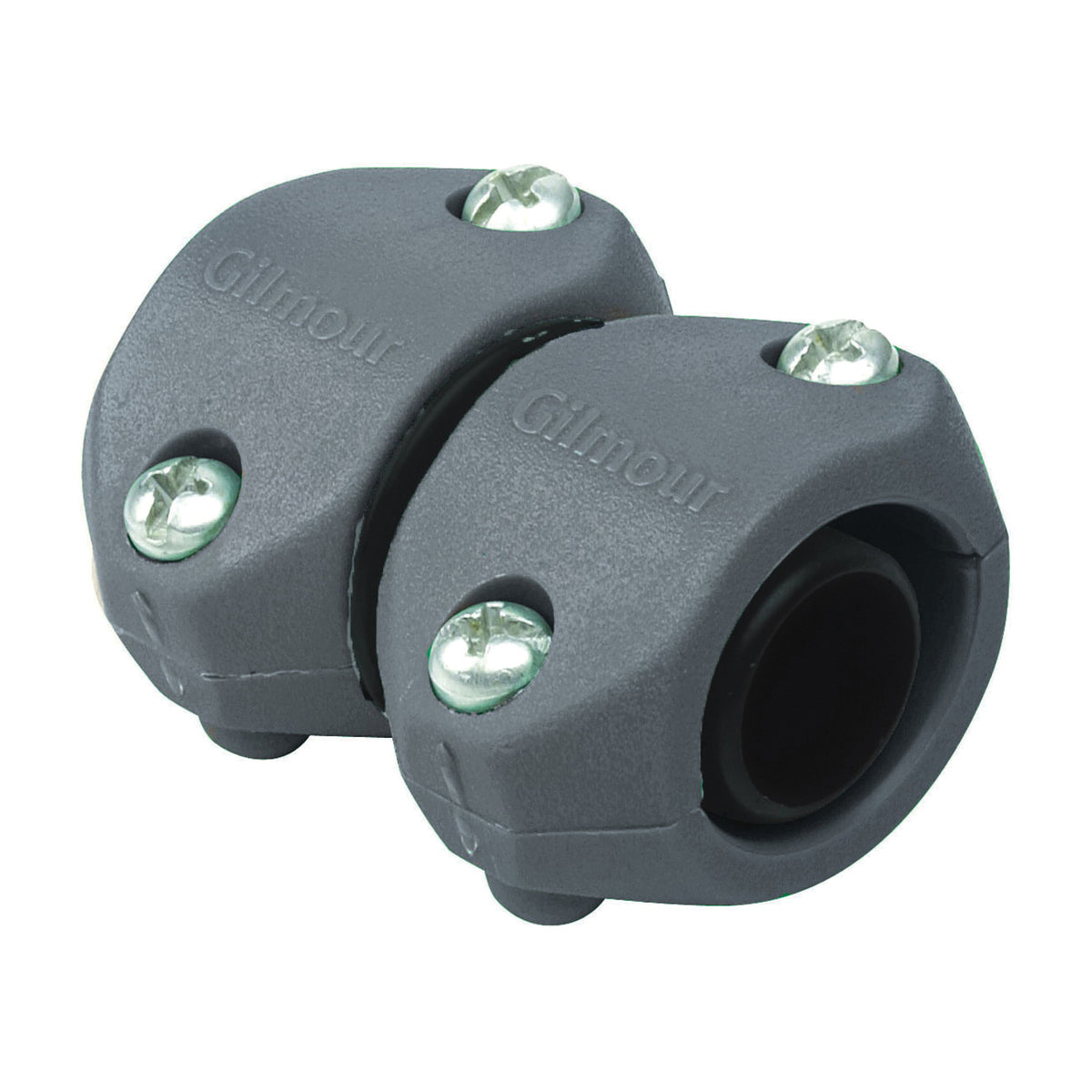 Gilmour 801024-1002 Light-Duty Hose Mender, 5/8 x 3/4 in, Male, Polymer