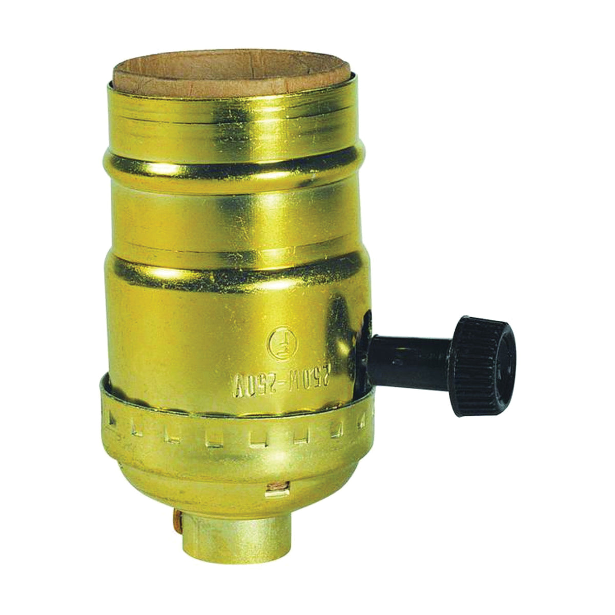 Westinghouse 7041300 On/Off Turn Knob Socket, 250 V, 250 W, Metal Housing Material