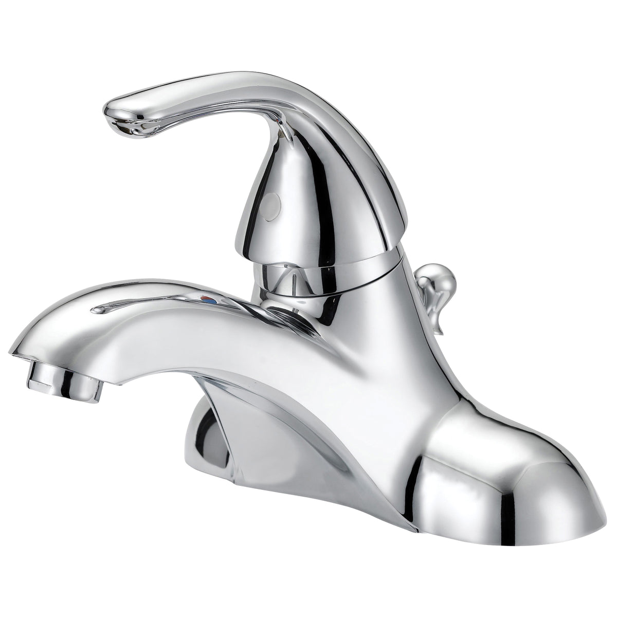 Boston Harbor F4510022CP-1 Lavatory Faucet, 1.2 gpm, 1-Faucet Handle, 3-Faucet Hole, Metal/Plastic, Chrome Plated