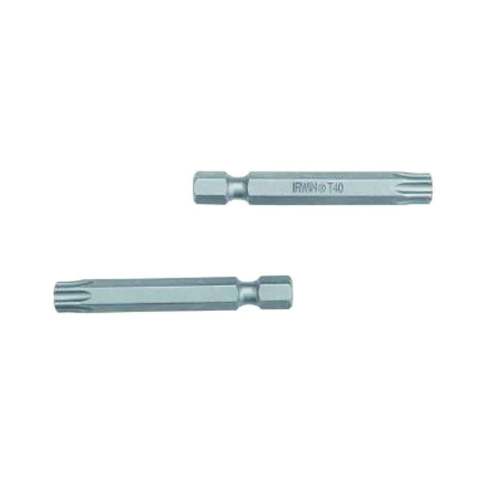 IRWIN 93370 Power Bit, T25 Drive, Torx Drive, 1/4 in Shank, Hex Shank, 6 in L, S2 Steel
