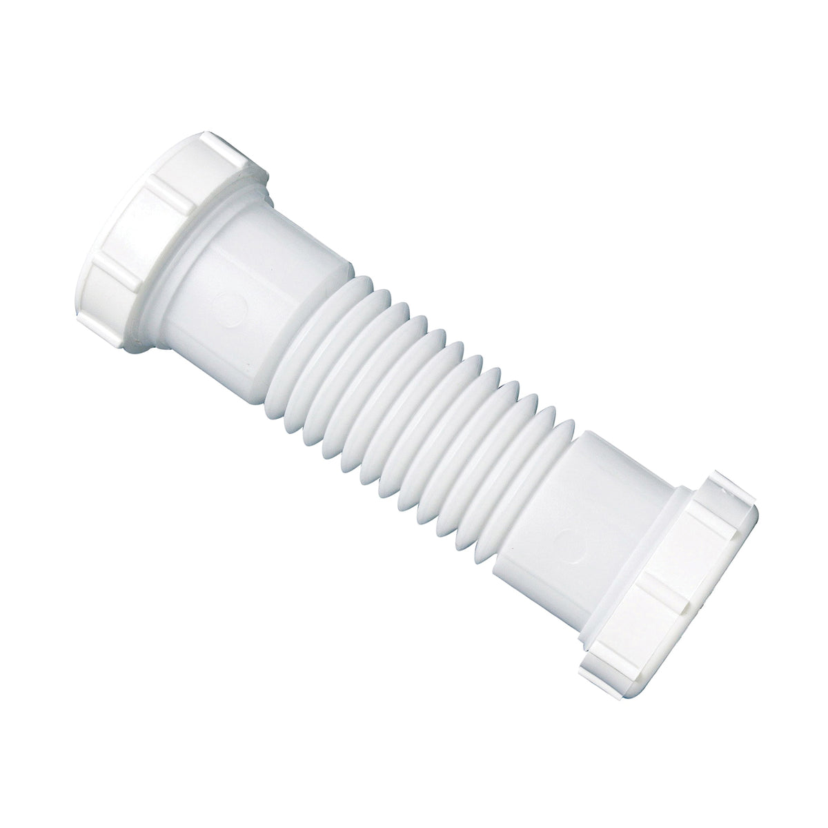 Plumb Pak PP812-15 Sink Drain Coupling, 1-1/2, 1-1/4 in, Slip Joint, Polypropylene, White