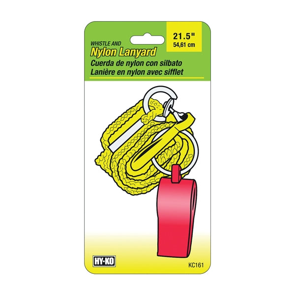HY-KO KC161 Lanyard, 21 in L, Nylon