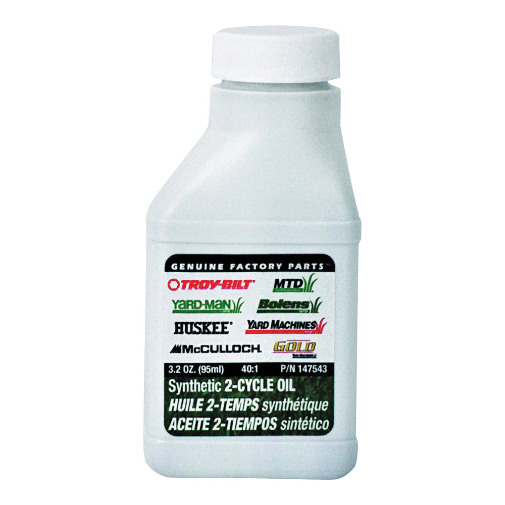 MTD 49V7543M953 Engine Oil, 3.2 oz Bottle