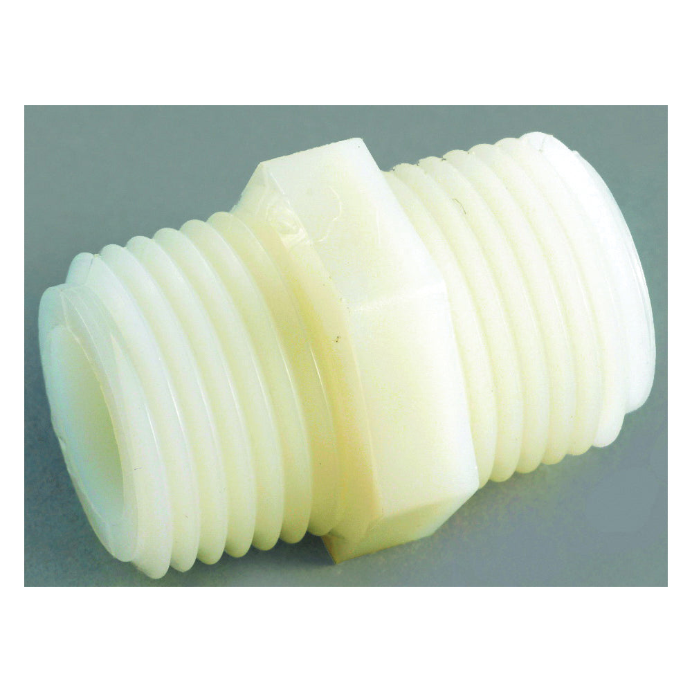 Anderson Metals 53622-08 Pipe Nipple, 1/2 in, MPT, 150 psi Pressure