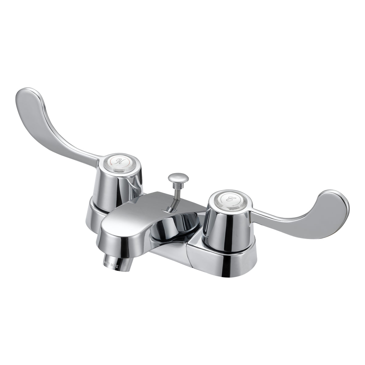 Boston Harbor F5120005CP Lavatory Faucet, 1.2 gpm, 2-Faucet Handle, 3-Faucet Hole, Metal/Plastic, Chrome Plated