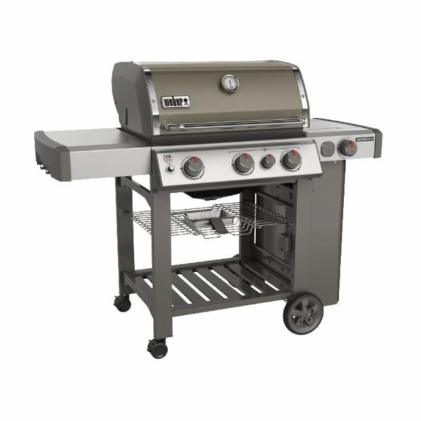 Weber GENESIS II 61052001 Grill, 39000 Btu BTU, Liquid Propane, 3 -Burner, 513 sq-in Primary Cooking Surface, Smoke