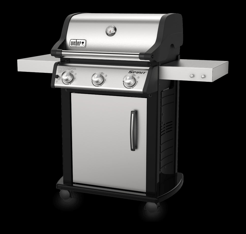 Weber SPIRIT S-315, 46502001 Gas Grill, Liquid Propane, 3 -Burner, Stainless Steel Body