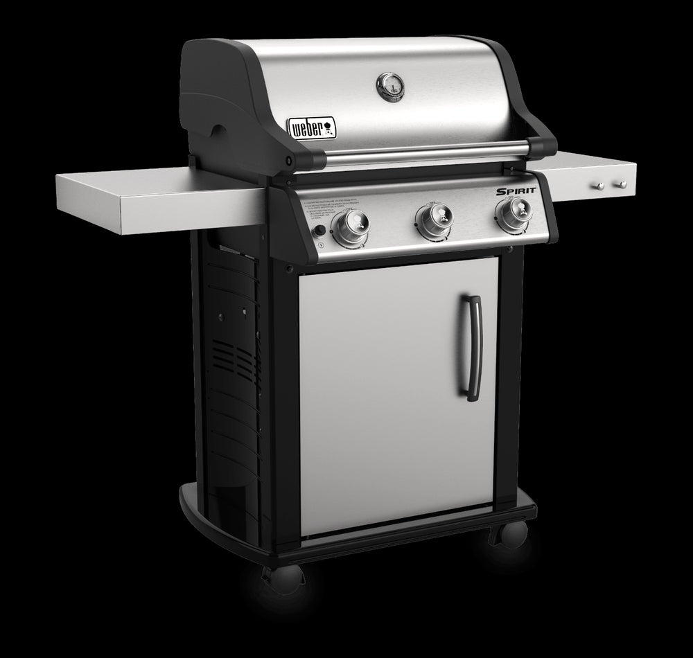 Weber SPIRIT S-315, 46502001 Gas Grill, Liquid Propane, 3 -Burner, Stainless Steel Body