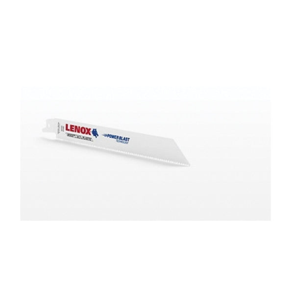 Lenox 22761OSB610R Reciprocating Saw Blade, 3/4 in W, 6 in L, 10 TPI, HSS Cutting Edge
