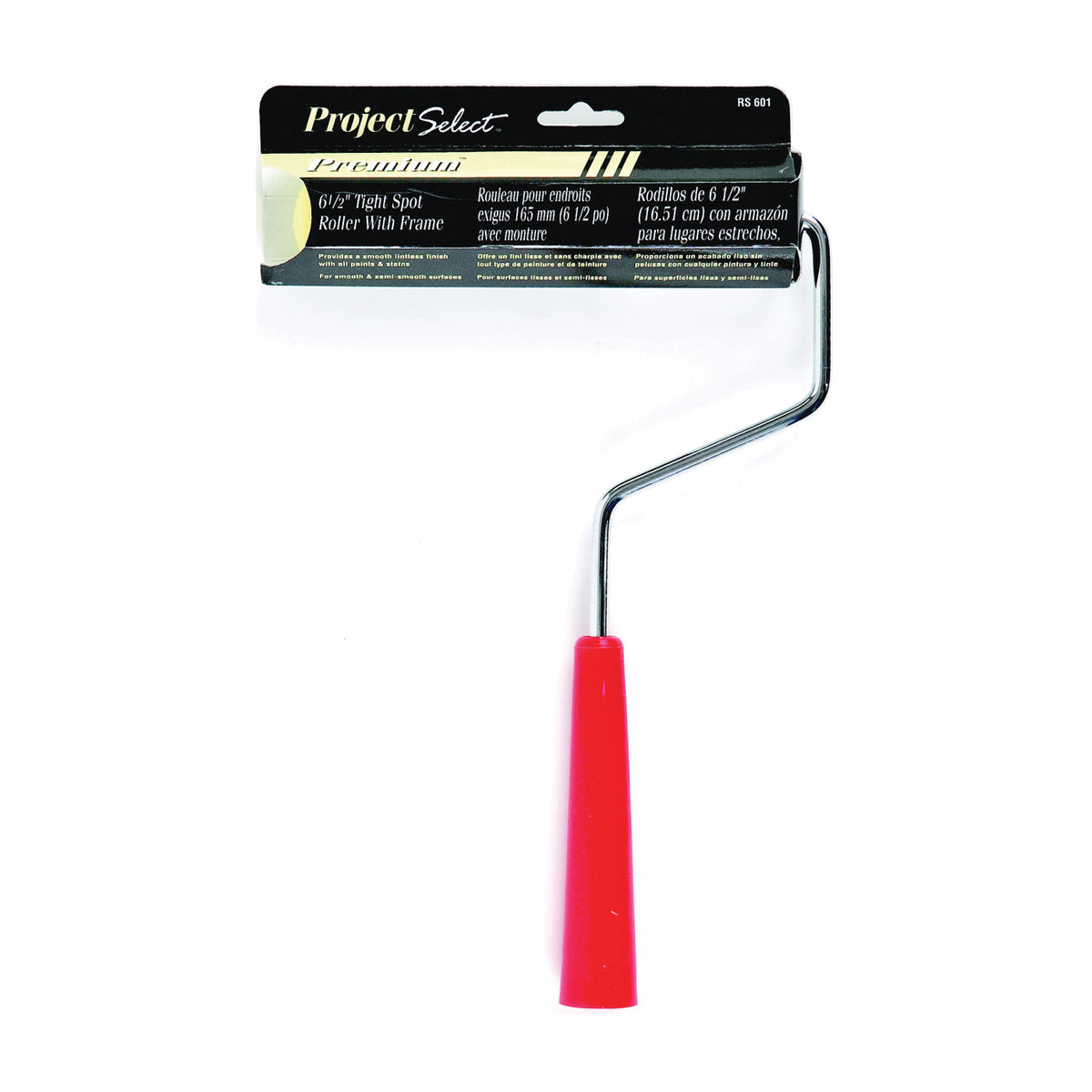 Linzer RS601 Foam Applicator, Foam Cover, 6-1/2 in L Roller