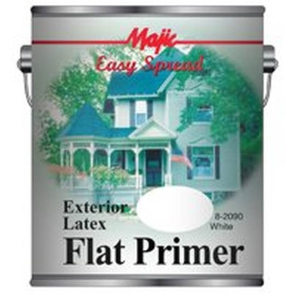 Majic Paints 8-2090-1 Exterior Primer, Flat, White, 1 gal