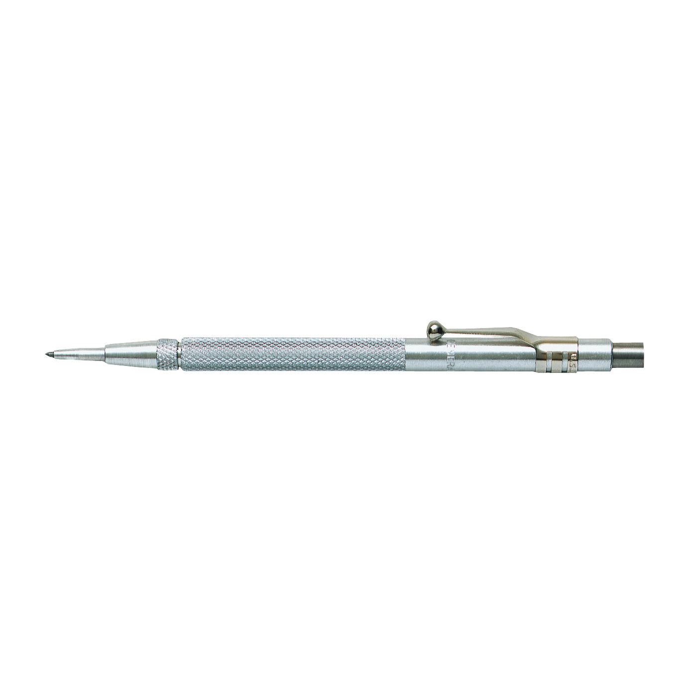 GENERAL 88CM Scriber/Etching Pen with Magnet, Straight Tip, Tungsten Carbide Tip, 5-7/16 in OAL, Knurled Handle