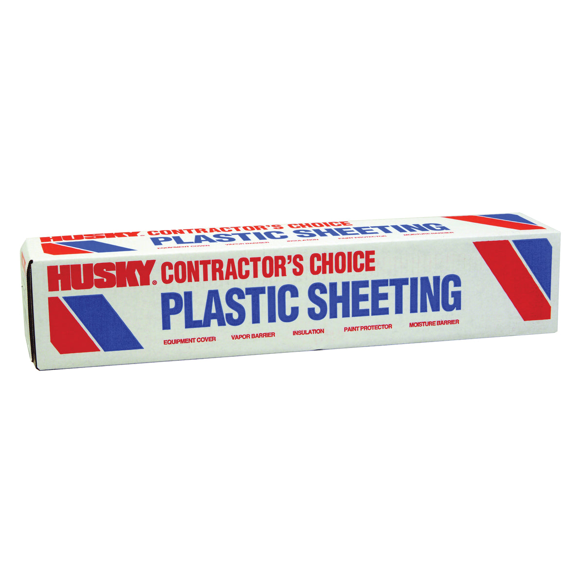 POLY-AMERICA CF0212-200C Painter&#39;s Sheeting, 200 ft L, 12 ft W, Clear