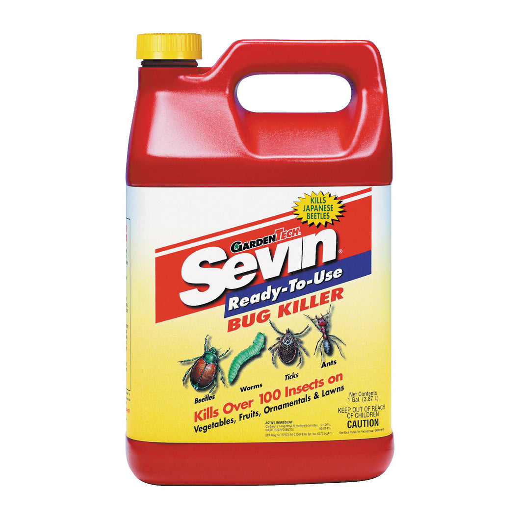 Sevin 100519576 Insect Killer, Liquid, Spray Application, 1 gal Can