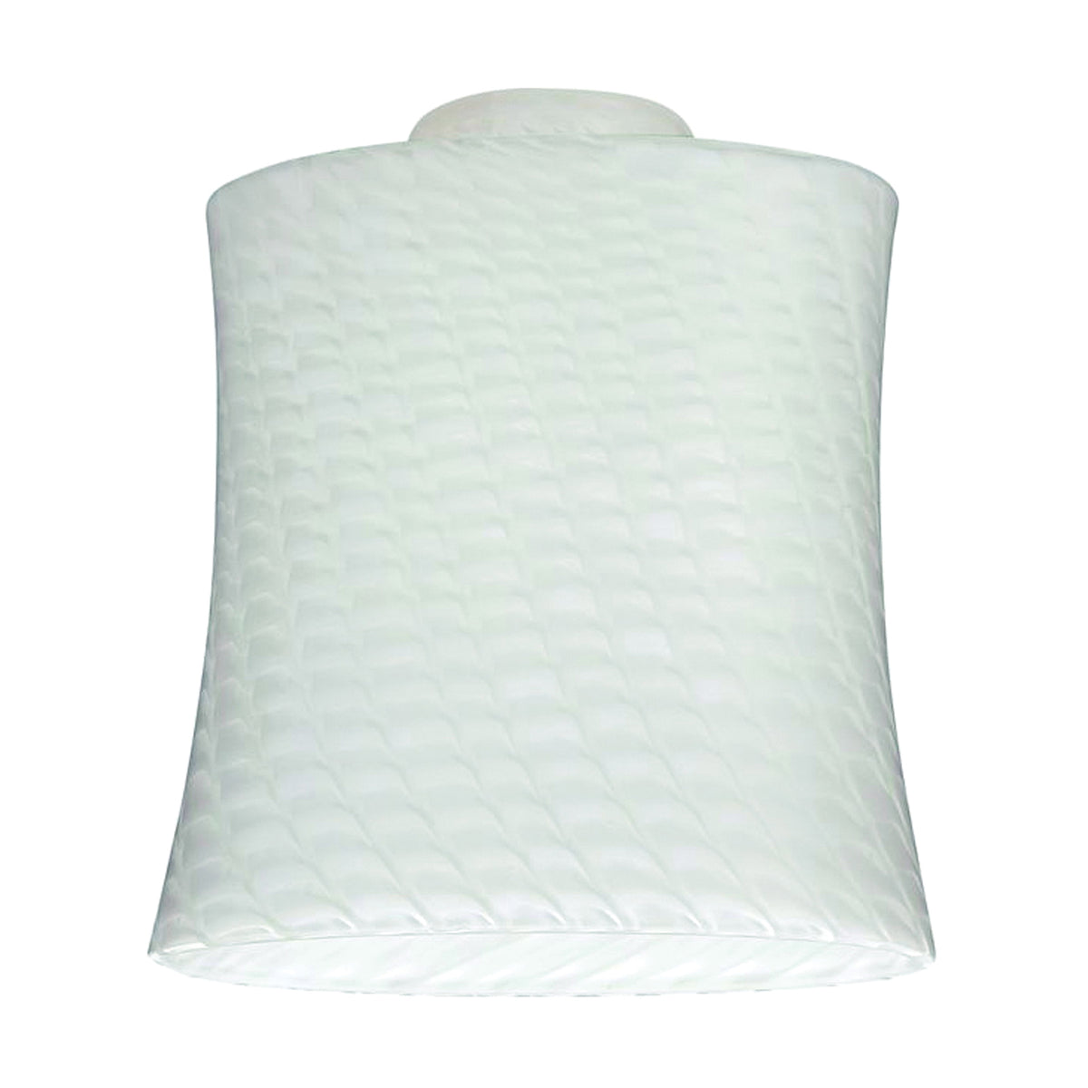 Westinghouse 8141200 Light Shade, Slightly Flared, Glass, White