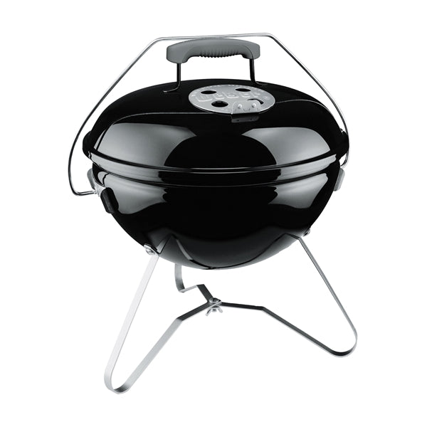 Weber Smokey Joe 40020 Premium Charcoal Grill, 147 sq-in Primary Cooking Surface, Black