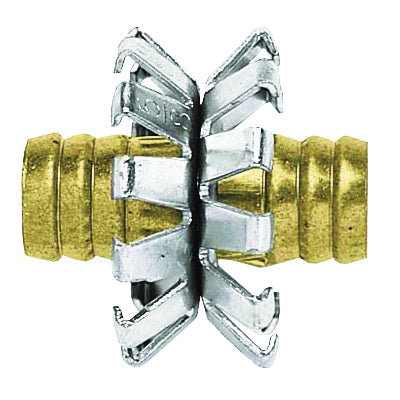Gilmour 805854-1001 Heavy-Duty Clinch Hose Mender, 5/8 in, Brass