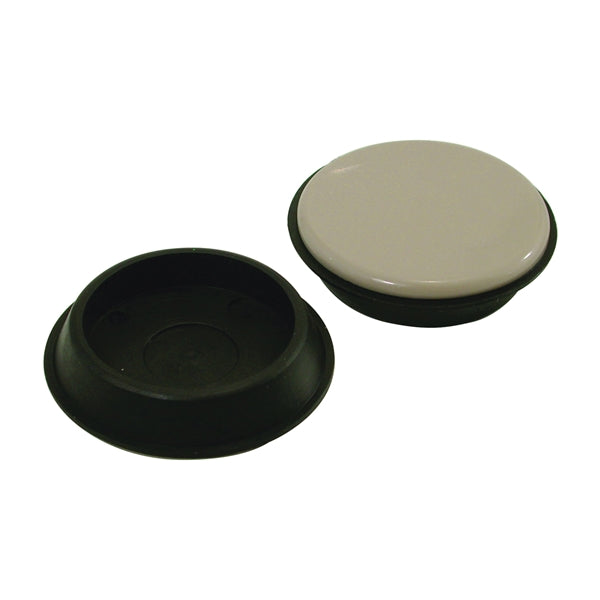 Shepherd Hardware 9222 Furniture Cup, Polyethylene, Black