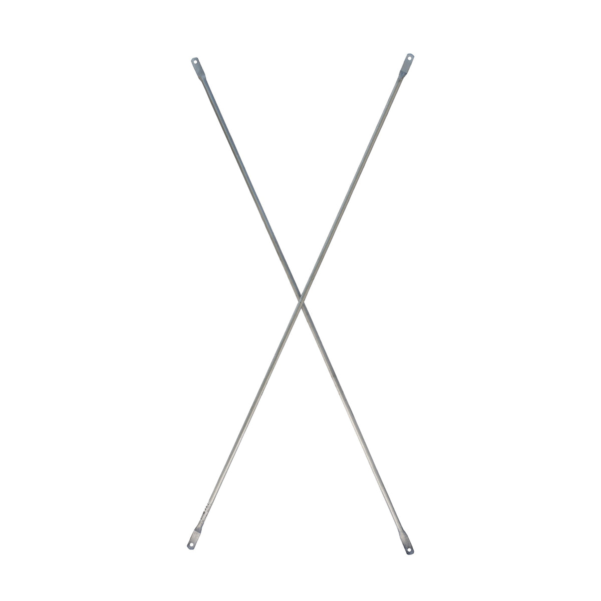 METALTECH M-MC4884 Scaffold Cross Brace, Standard, Steel, Galvanized