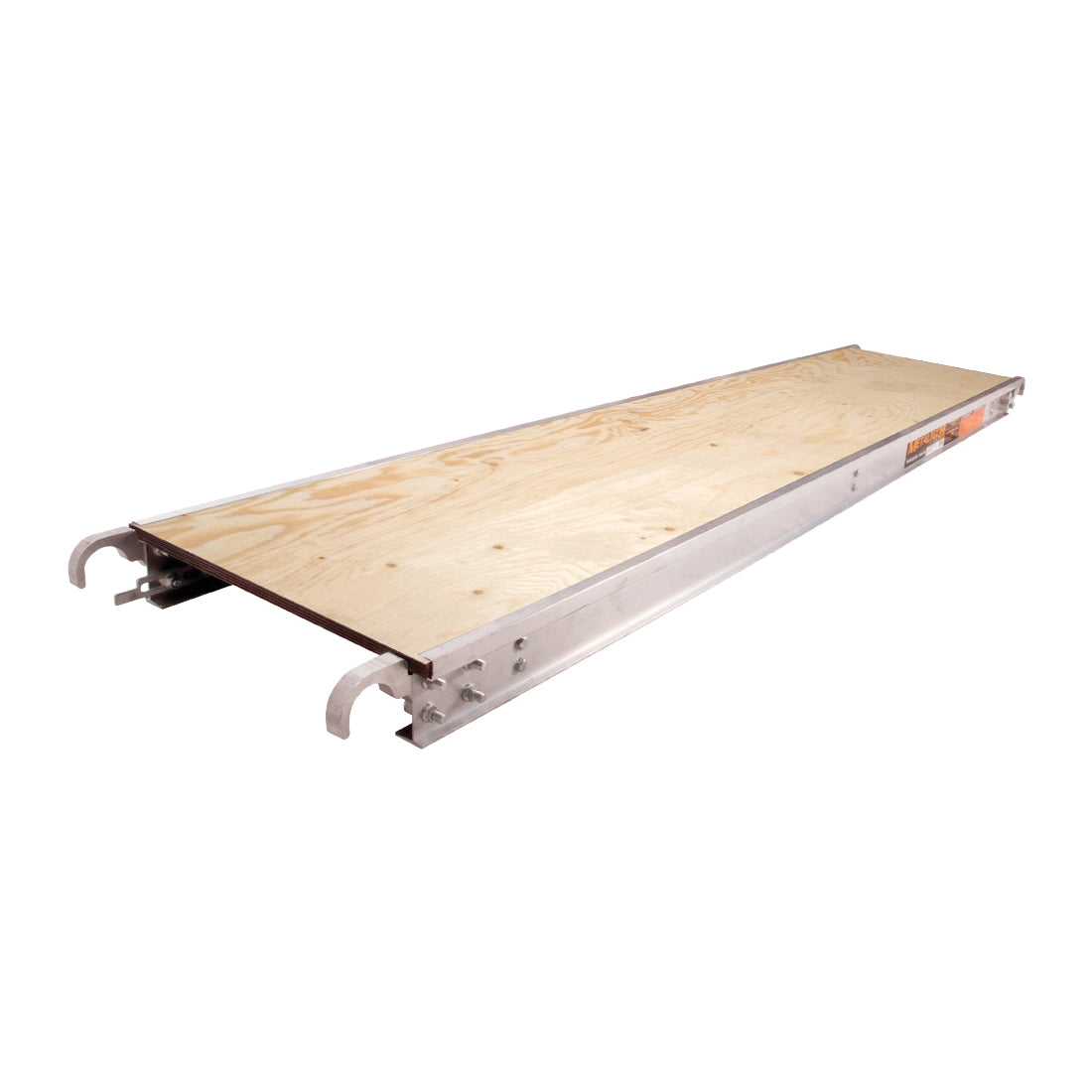 METALTECH M-MPP719 Scaffold Platform Deck, Aluminum/Plywood, Galvanized