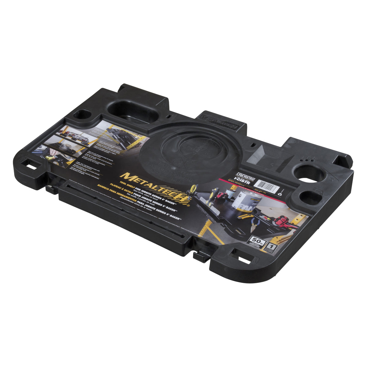 METALTECH I-CISTR Baker Tool Shelf, Black