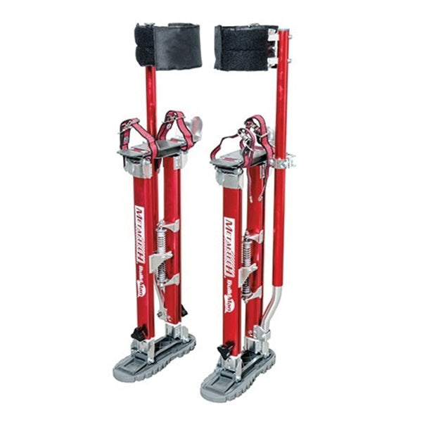 METALTECH I-BMDS2440 Drywall Stilt, 225 lb, 24 in Min H, 40 in Max H, Aluminum