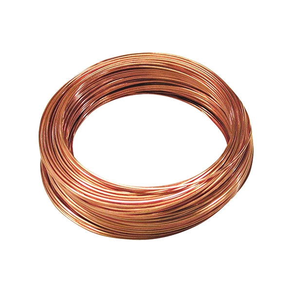 HILLMAN 50163 Utility Wire, 75 ft L, 22 Gauge, Copper