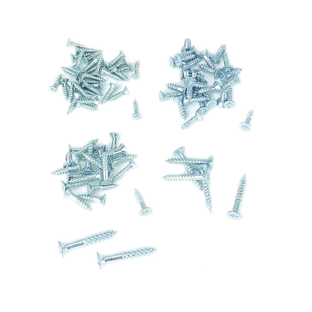 ProSource JL82101 Wood Screw Set, Zinc Plated, 95-Piece