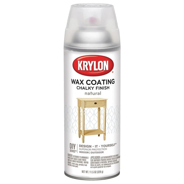 Krylon K04118000 Chalky Paint, Subtle, Natural, 11.75 oz, Aerosol Can